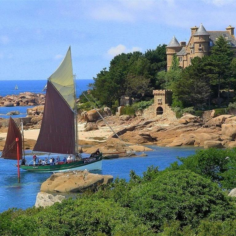 Maison de pêcheur à 50m du port et 300m de la plage avec WIFI, terrasse, et cheminée - Perros-Guirec - FR-1-368-157 - Ferienhaus (6 Erwachsene) - 15