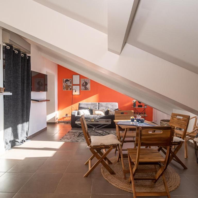 Le Laeti - 600m plage - Verrière Côte d'Azur - Appartement 1 Chambre - 3