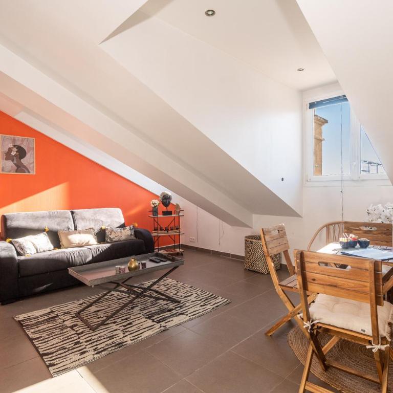 Le Laeti - 600m plage - Verrière Côte d'Azur - Appartement 1 Chambre - 11