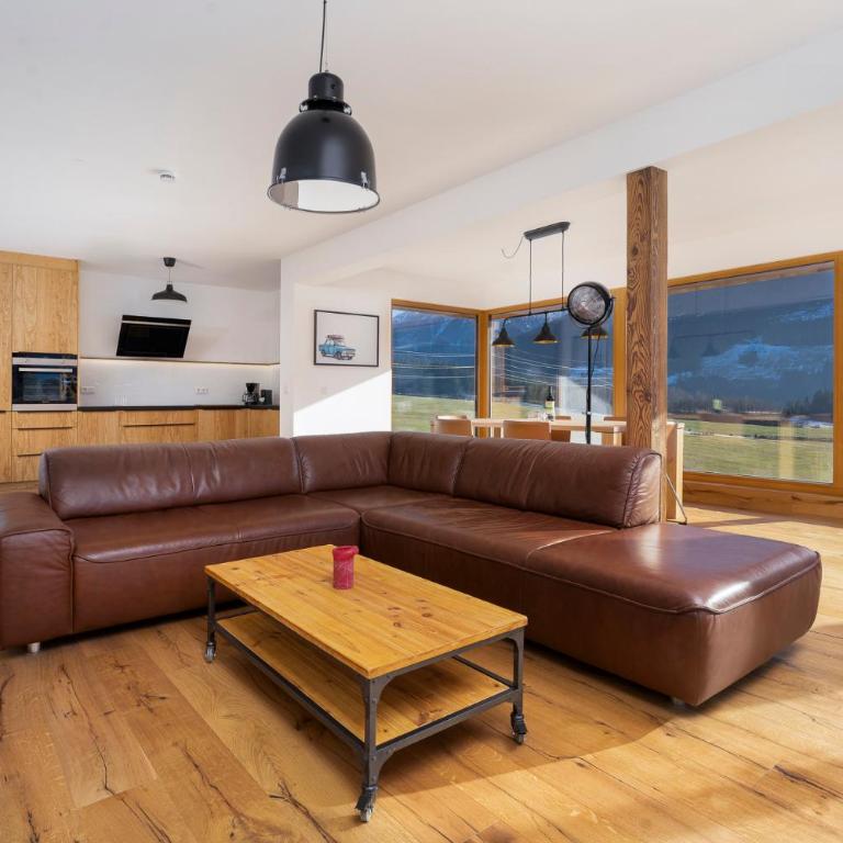 Alpen-Chalet mit privater Sauna und Gletscher Panorama - Villa mit 3 Schlafzimmern - 4