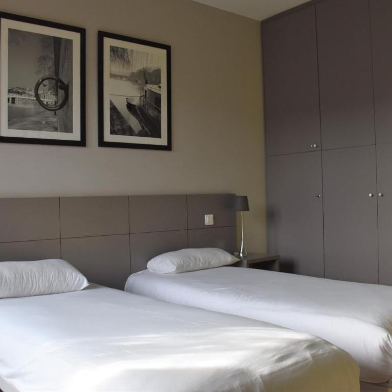 Adonis Lyon Dock Ouest - Chambre Lits Jumeaux - 6