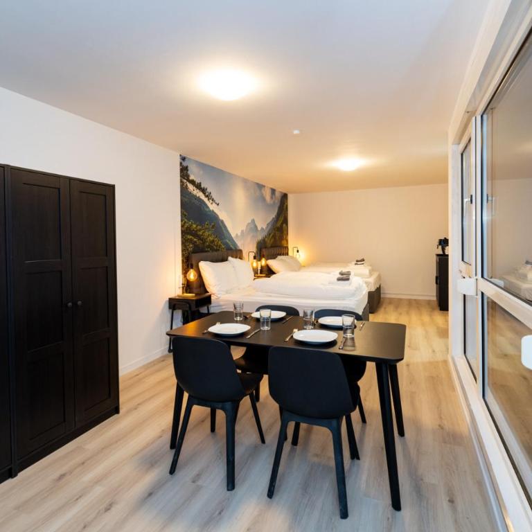 Modernes Apartment in der Innenstadt - Studio 35 with 2 double beds and balcony - 30