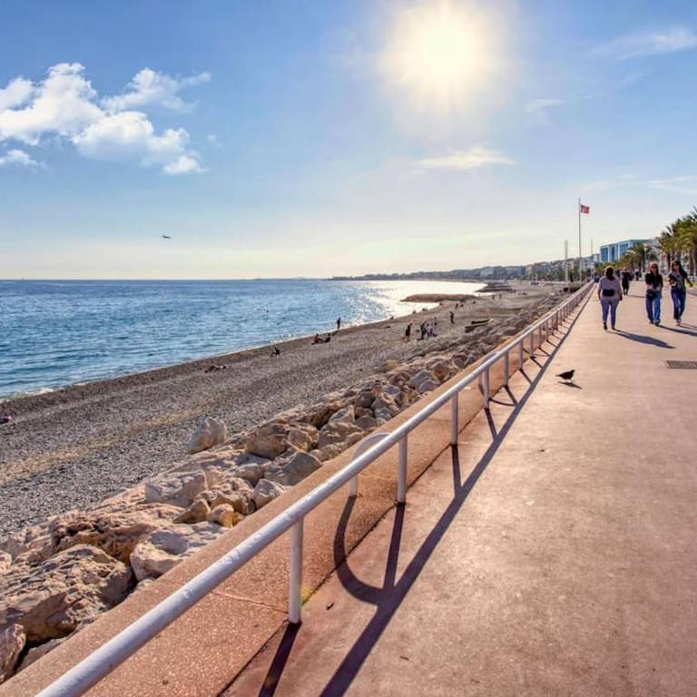 #8 Staywiz us - Suite Promenade 1min Beach 2rooms Parking Terrace WIFI - Appartement 2 Chambres - 17