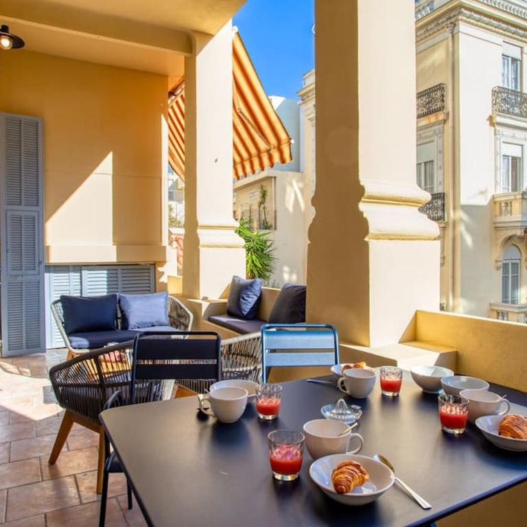 #8 Staywiz us - Suite Promenade 1min Beach 2rooms Parking Terrace WIFI - Appartement 2 Chambres - 26