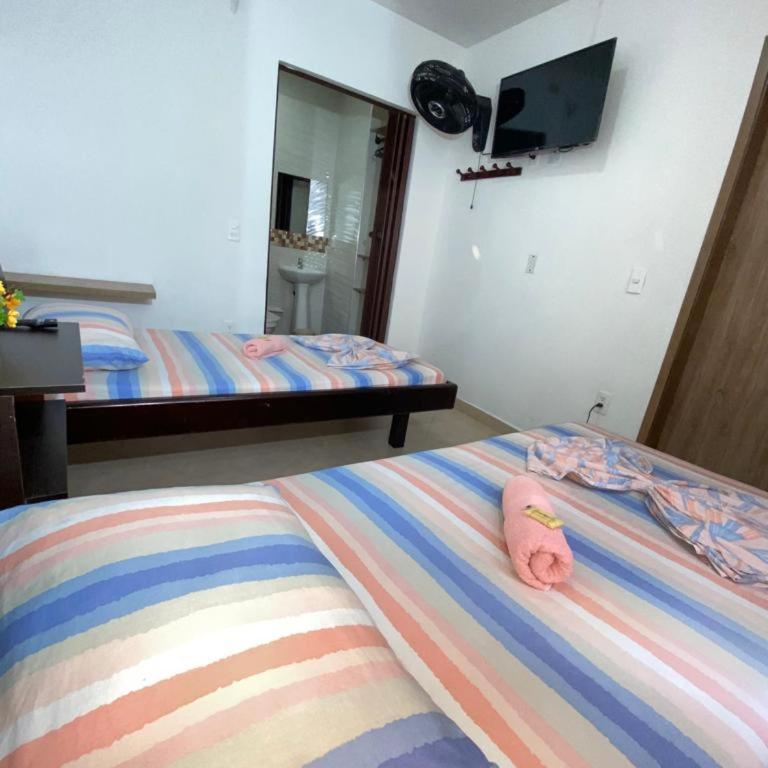 Hospedaje Balcones de la Colina - Habitación Doble - 2 camas - 2