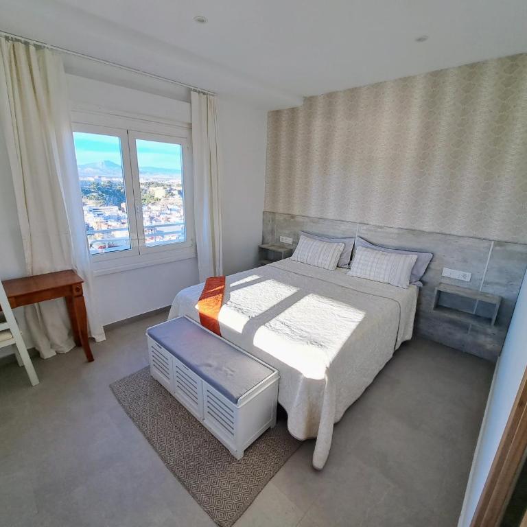 Alicante Skylights Apartments - Apartment mit 1 Schlafzimmer (28. Etage mit Meerblick) - 8