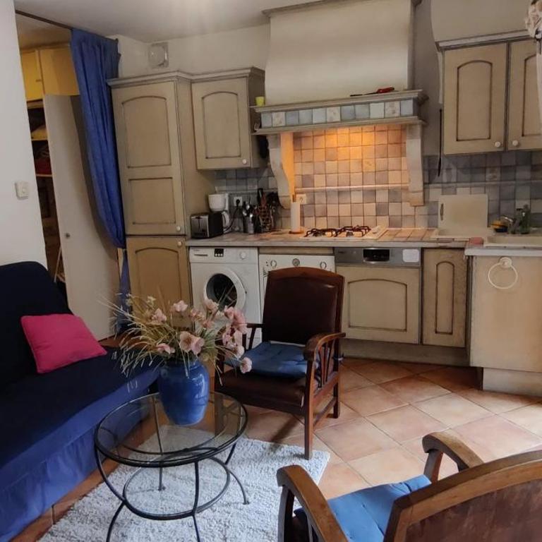 Appartement de charme wi-fi ,clim, garage jardin privés, piscine environnement arboré - One-Bedroom Apartment - 1