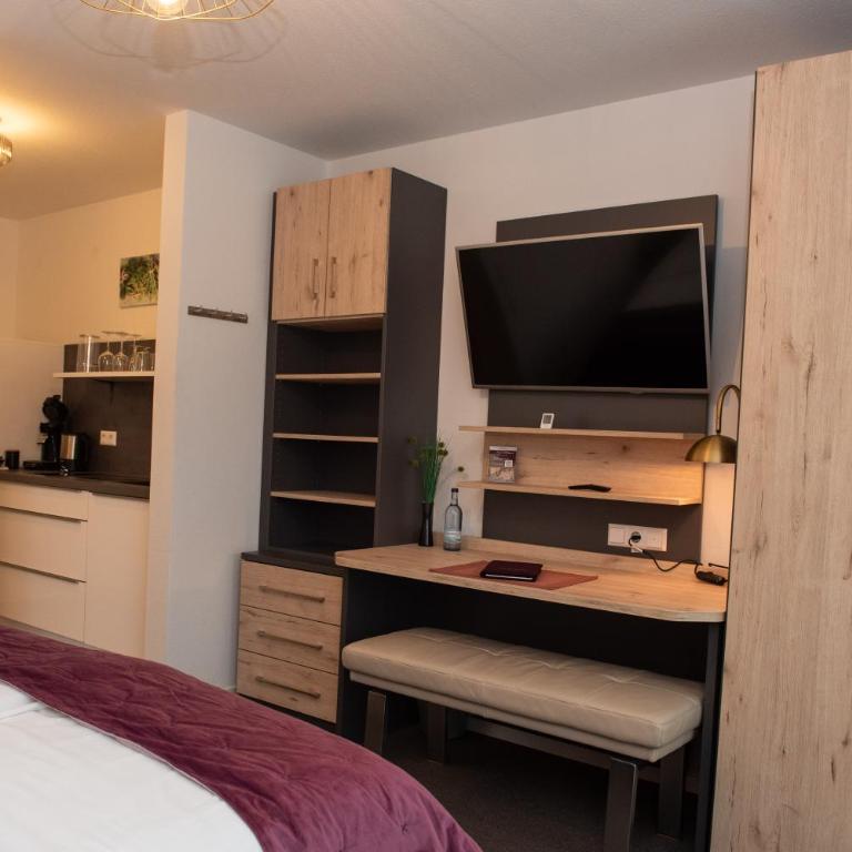 Serviced Apartments, Selbst-Check-in - Studio mit Gartenblick - 17