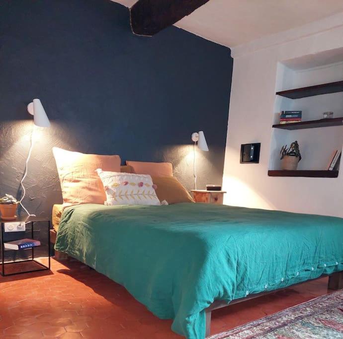 Maison de village Haut-de-Cagnes avec vue mer - Two-Bedroom Villa - 6