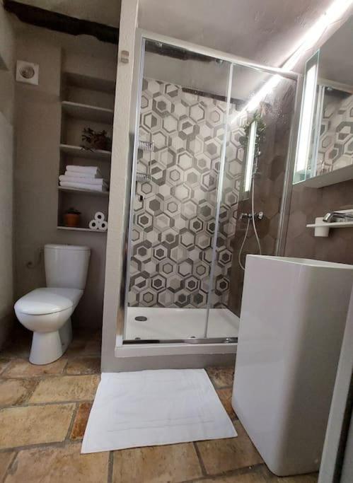 Maison de village Haut-de-Cagnes avec vue mer - Two-Bedroom Villa - 13