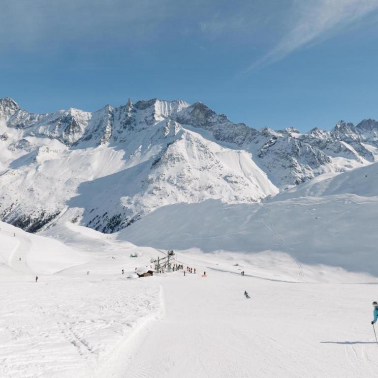 Le Panorama - Appartement 54 à Arolla face aux montagnes à 150m des pistes - Apartment mit 2 Schlafzimmern - 39