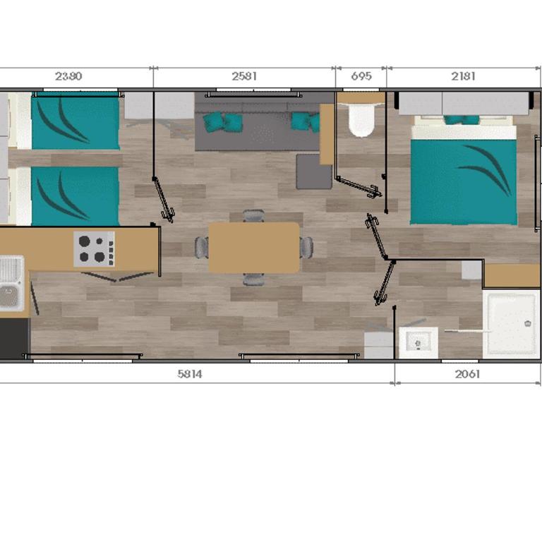Camping LES PEUPLIERS - Mobile Home - 6