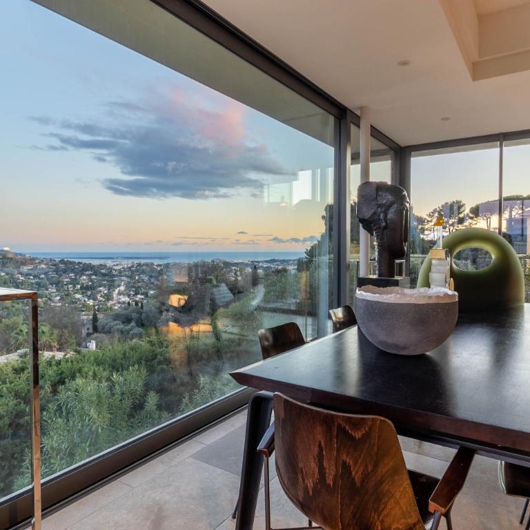 Mougins Collection - Magnifique Maison du Vieux Village de Mougins, avec Bassin à débordement et vues Mer et Montagnes - Villa - Vue sur Mer - 12