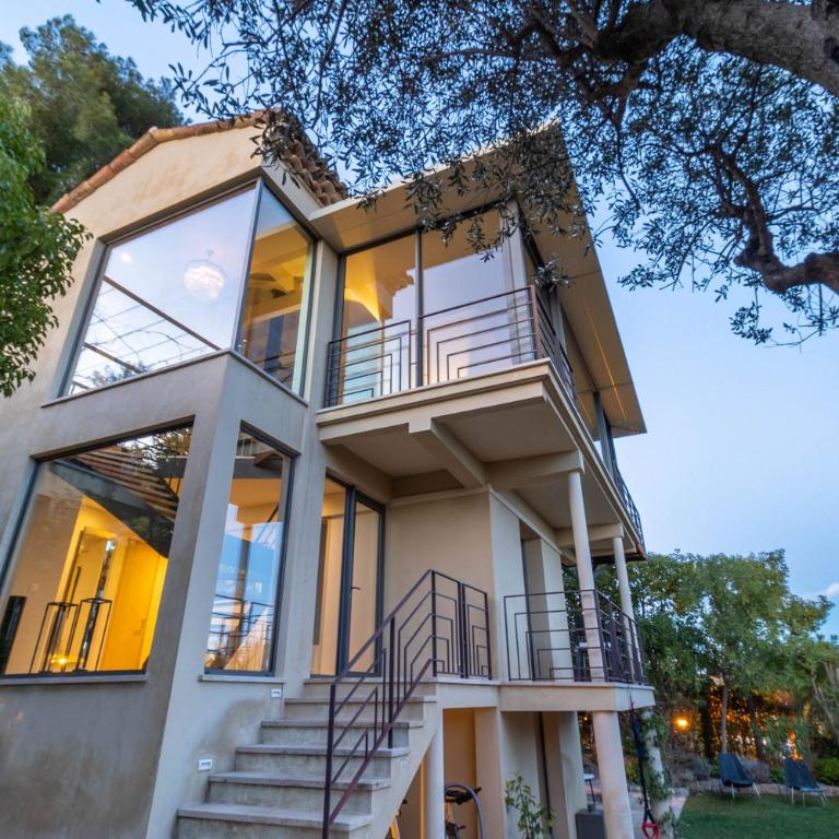 Mougins Collection - Magnifique Maison du Vieux Village de Mougins, avec Bassin à débordement et vues Mer et Montagnes - Villa - Vue sur Mer - 4