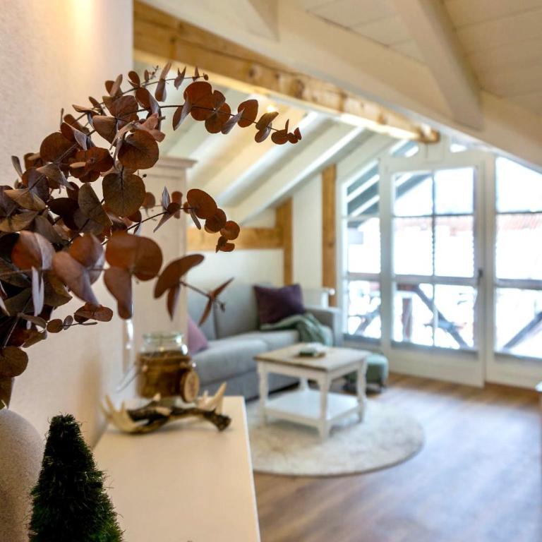 Toller Ausblick, Berge, Sonne, Balkon - Zentral in Sonthofen GR - Apartment mit 1 Schlafzimmer - 9