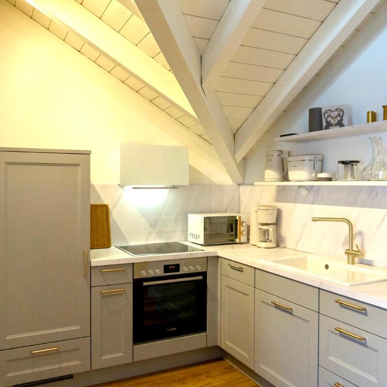 Toller Ausblick, Berge, Sonne, Balkon - Zentral in Sonthofen GR - Apartment mit 1 Schlafzimmer - 7