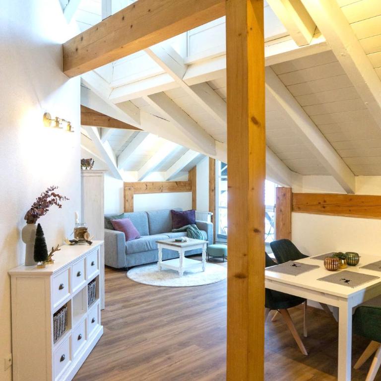 Toller Ausblick, Berge, Sonne, Balkon - Zentral in Sonthofen GR - Apartment mit 1 Schlafzimmer - 1