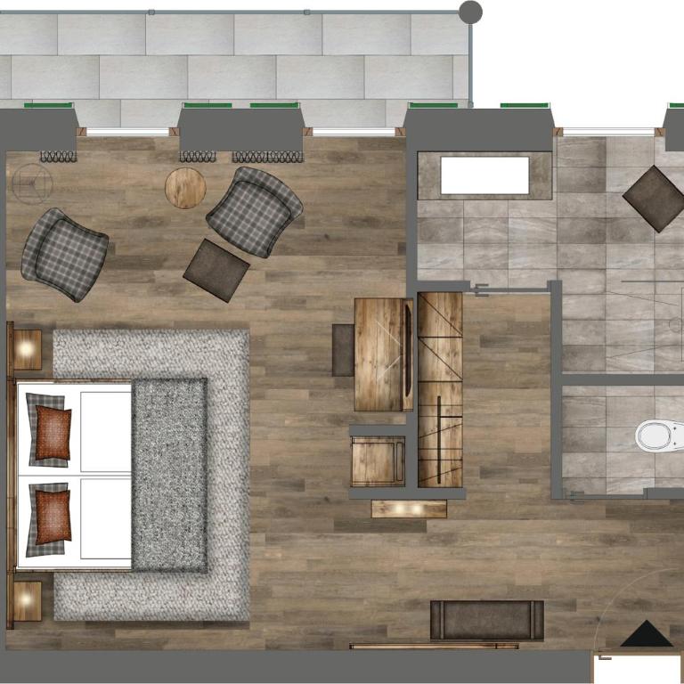 Hotel Grünerhof - Doppelzimmer mit Balkon - 3