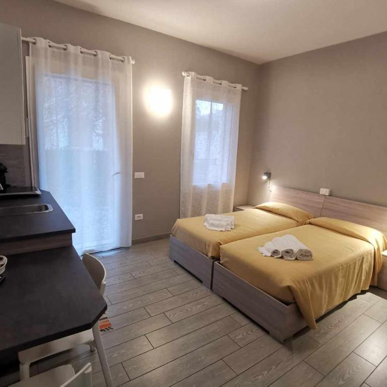 Casa Belfiore Vicenza Martiri di Belfiore 23 - Chambre Lits Jumeaux avec Salle de Bains Privative - 4