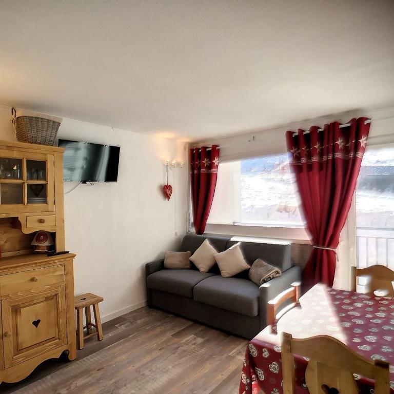 Joli 2 Pièces 4 pers, 25m², ski aux pieds - One-Bedroom Apartment - 1