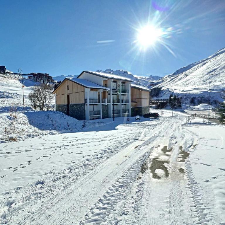 Joli 2 Pièces 4 pers, 25m², ski aux pieds - One-Bedroom Apartment - 12