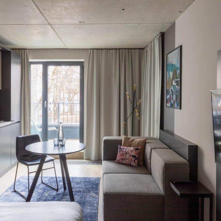 Numa Munich Stark - Mittleres Studio mit Küche und Balkon - Einzelbett - 1