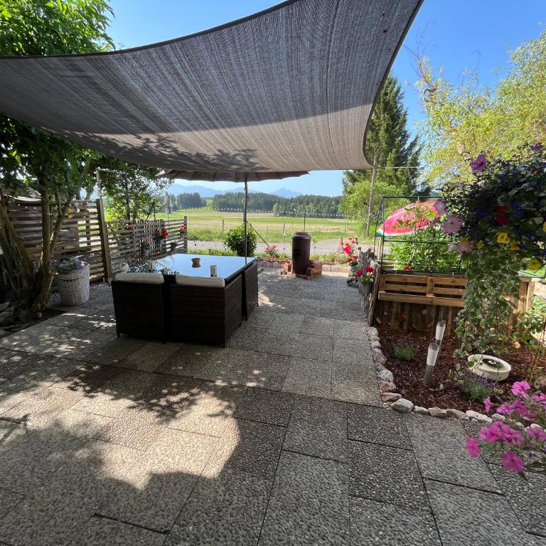 Allgäu Pension "Ab in den Süden" - Studio mit Bergblick - 12