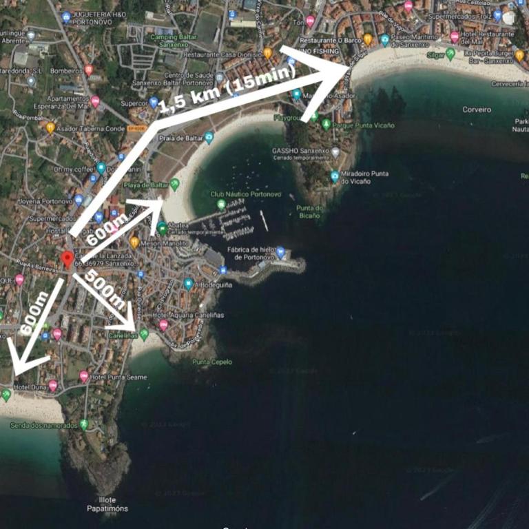 Apartamento Portonovo (Sanxenxo) a 5 minutos de la playa - Apartamento de 2 dormitorios - 3