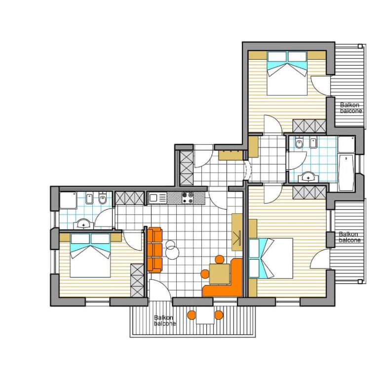 Agriturism Gscnara - Appartamento con 3 Camere da Letto - 26