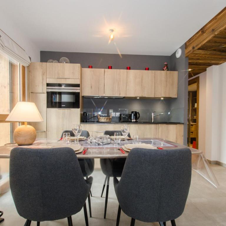 Appartement chalet à Chamonix avec wifi et parking privé - FR-1-343-201 - Appartamento - 3