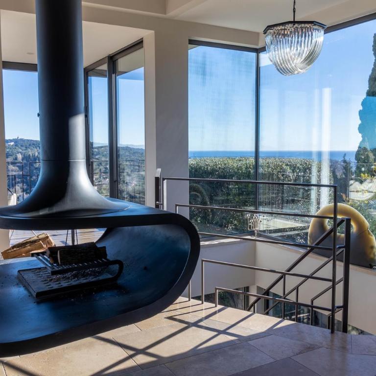 Mougins Collection - Magnifique Maison du Vieux Village de Mougins, avec Bassin à débordement et vues Mer et Montagnes - Villa - Vue sur Mer - 3