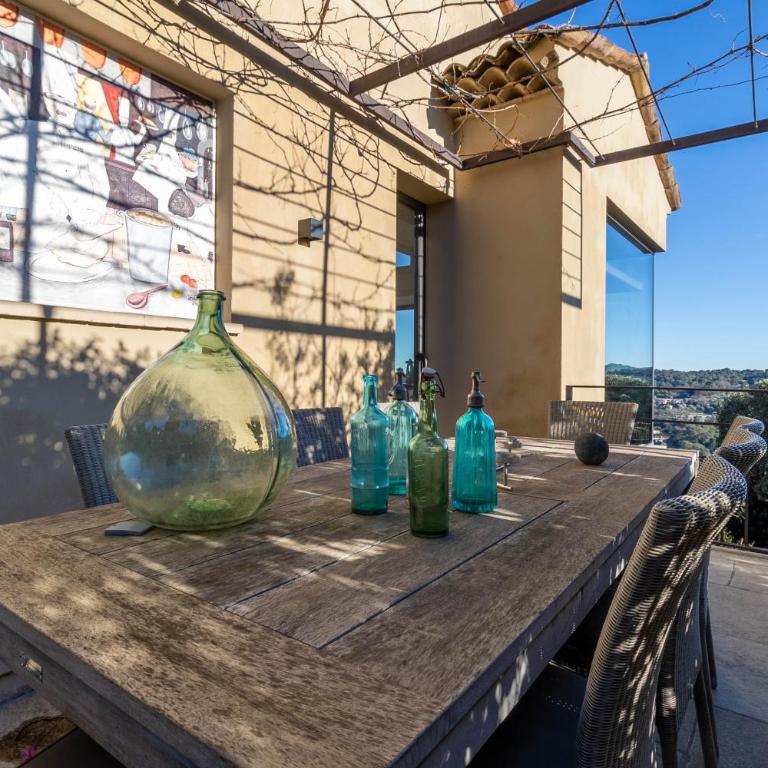 Mougins Collection - Magnifique Maison du Vieux Village de Mougins, avec Bassin à débordement et vues Mer et Montagnes - Villa - Vue sur Mer - 47