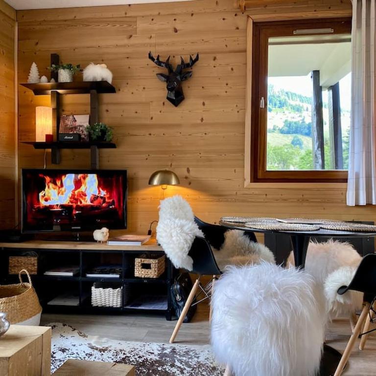 T2 de charme à Megeve vue panoramique - Appartement 1 Chambre - 4