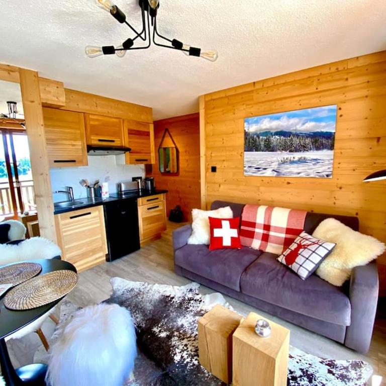 T2 de charme à Megeve vue panoramique - Appartement 1 Chambre - 13