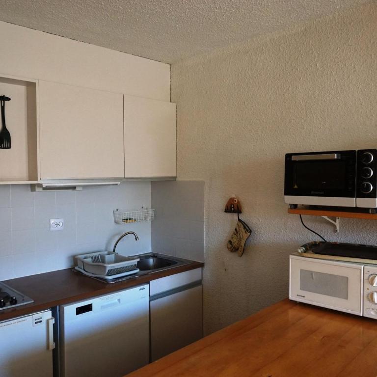 Studio cosy 30m², 5 pers, proche pistes à Orcières Merlette - FR-1-636-87 - Monolocale - 3