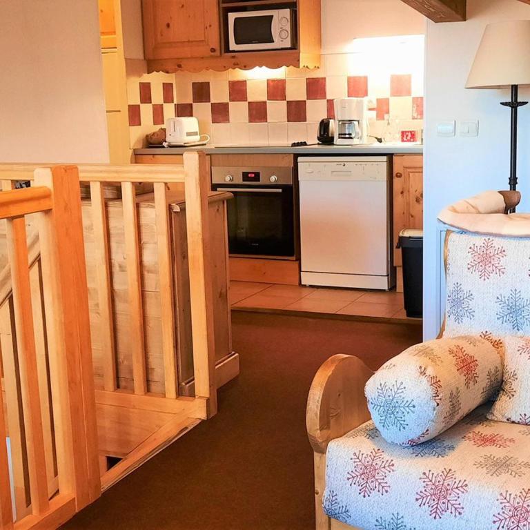 Duplex 3 pièces, 46m², 4/5 pers, parking couvert, proche pistes et commerces, Orcières Merlette - FR-1-636-85 - Appartement (5 Adultes) - 4