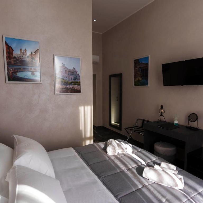 Julia Luxury Suite Rome - Camera Matrimoniale Deluxe - 17