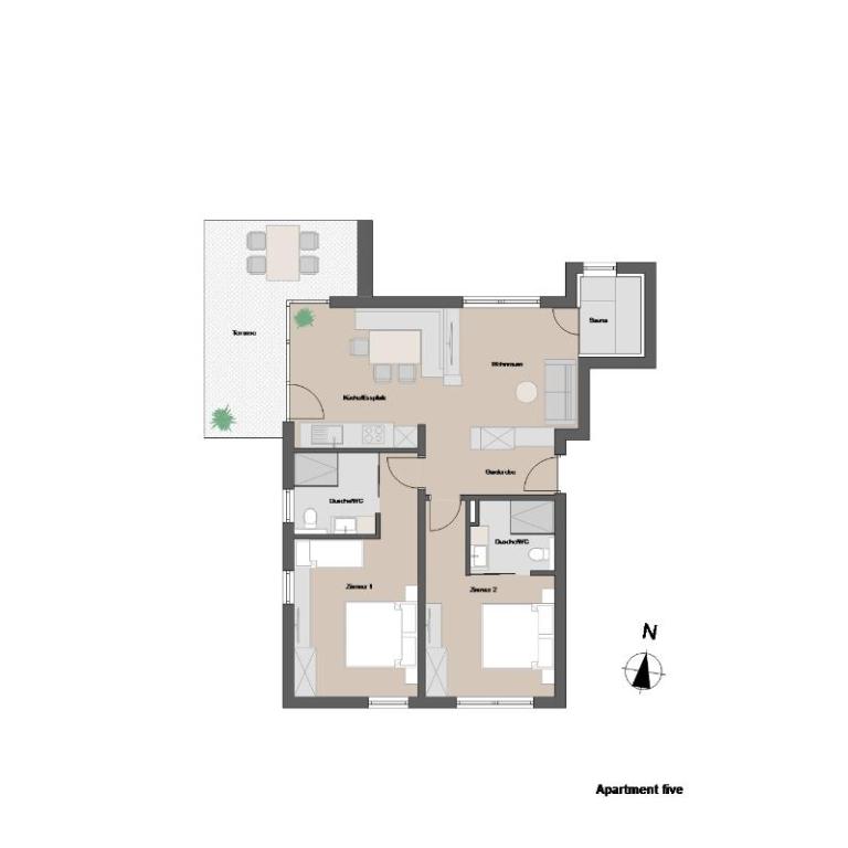 Falkners Five - Large Superior Apartment with Sauna - 27