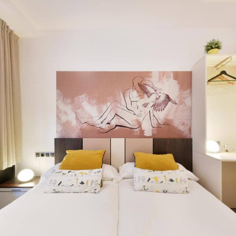 Free Hostels Barcelona - Economy Double Room - 2