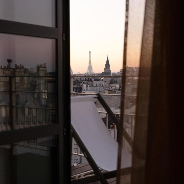 Hôtel Dame des Arts - Chambre "Signature" avec Terrasse et Vue sur Tour Eiffel - 3
