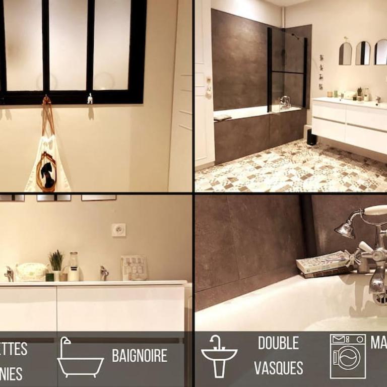 Grand appartement place Saint-Pierre, proche Château de Saumur et bord de Loire" - Appartement 2 Chambres - 8