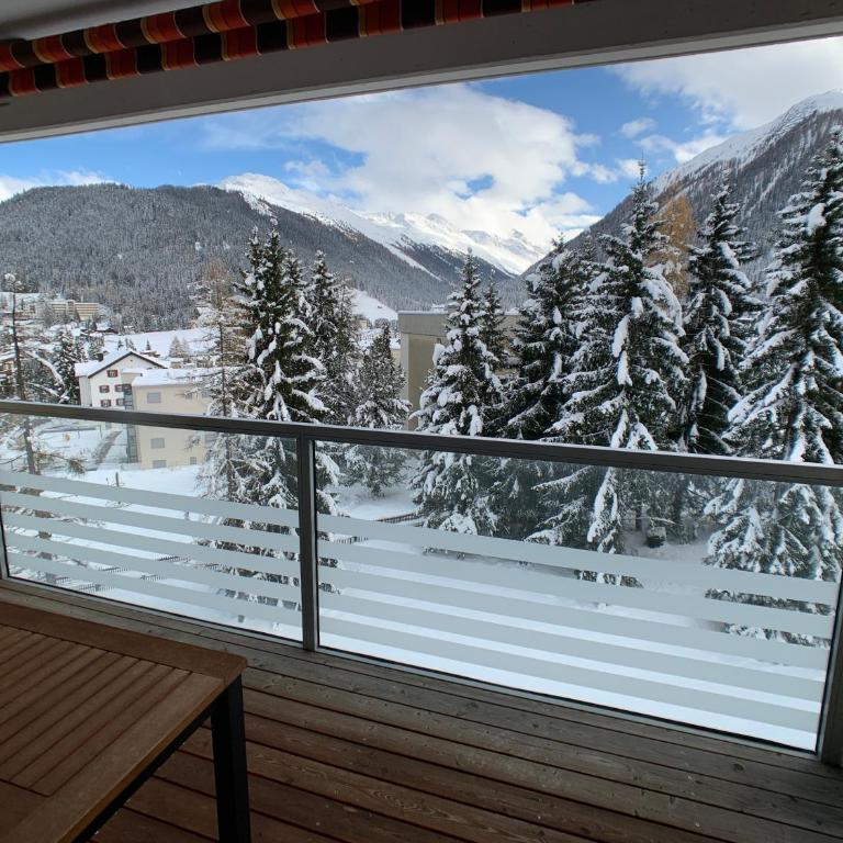 4 Min walking to Congress Center Zentral wohnen, ankommen, heimeliges ruhiges Studio mitten in Davos - Apartment mit 1 Schlafzimmer - 7