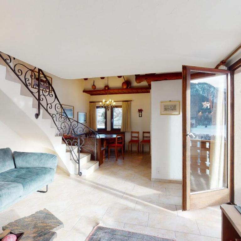 Abitaziun Merla - La Punt Chamues-ch - Apartment mit Blick auf die Berge - 29