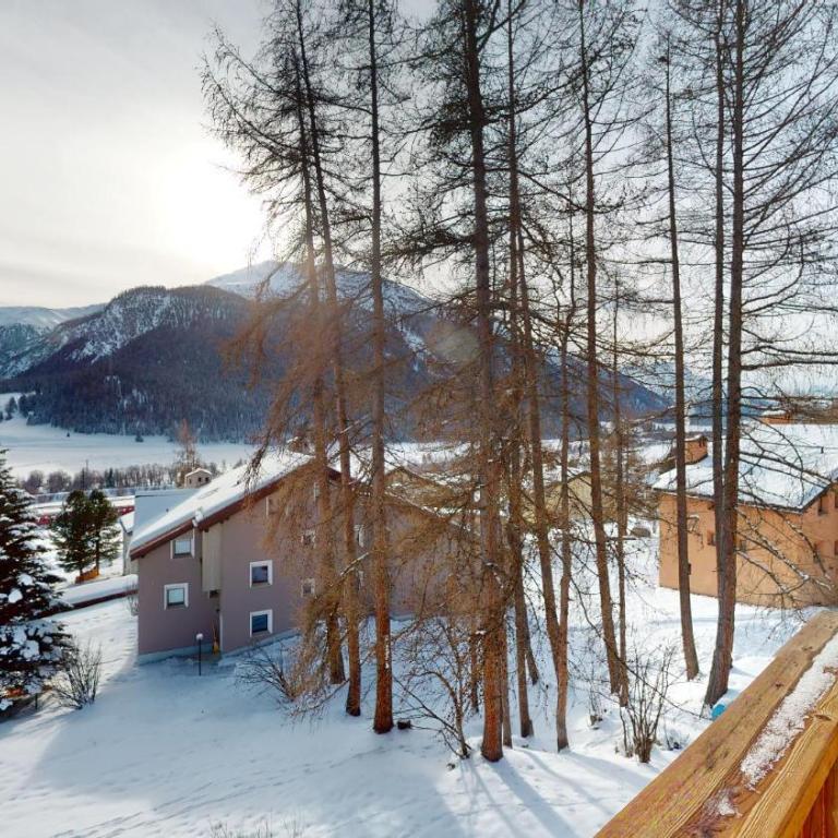 Abitaziun Merla - La Punt Chamues-ch - Apartment mit Blick auf die Berge - 38