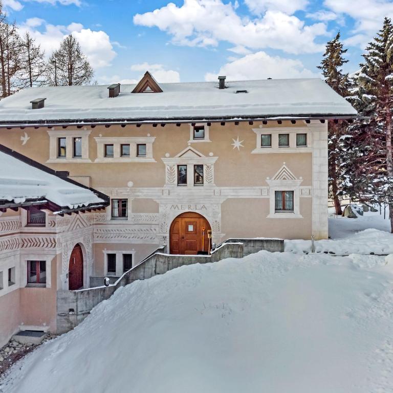 Abitaziun Merla - La Punt Chamues-ch - Apartment mit Blick auf die Berge - 41
