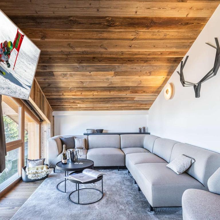 Joli duplex 8 pers, skis aux pieds, parking couvert, Courchevel Village - FR-1-631-108 - Apartment - 1