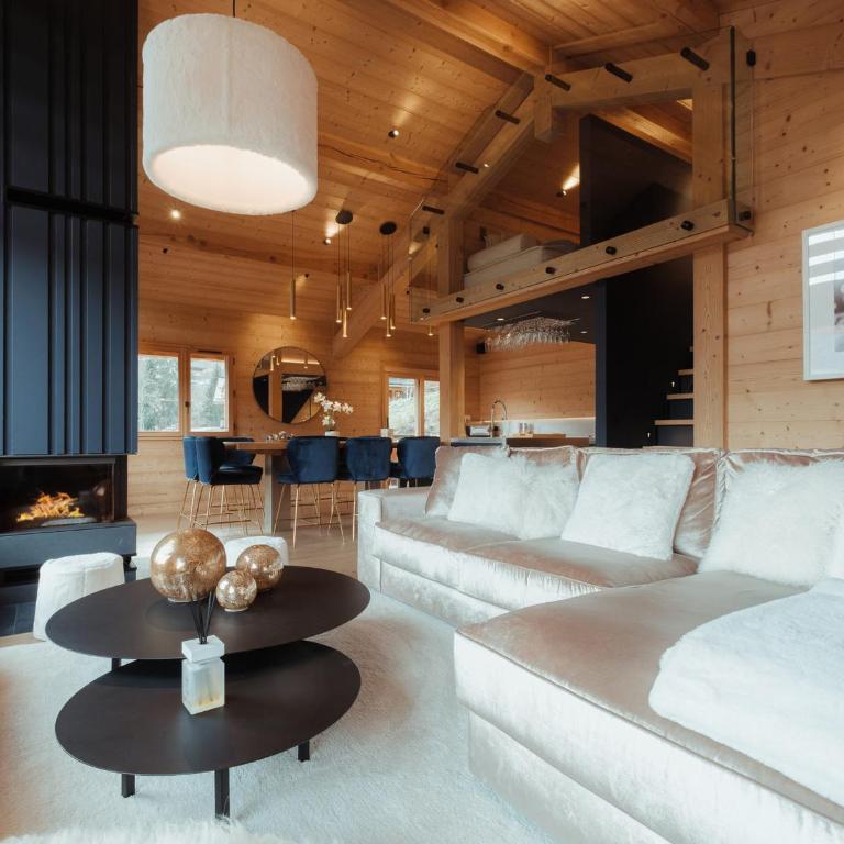 Chalet 5★, 10 pers, spa extérieur & sauna, à 230m des pistes - FR-1-304-282 - Chalet - 1