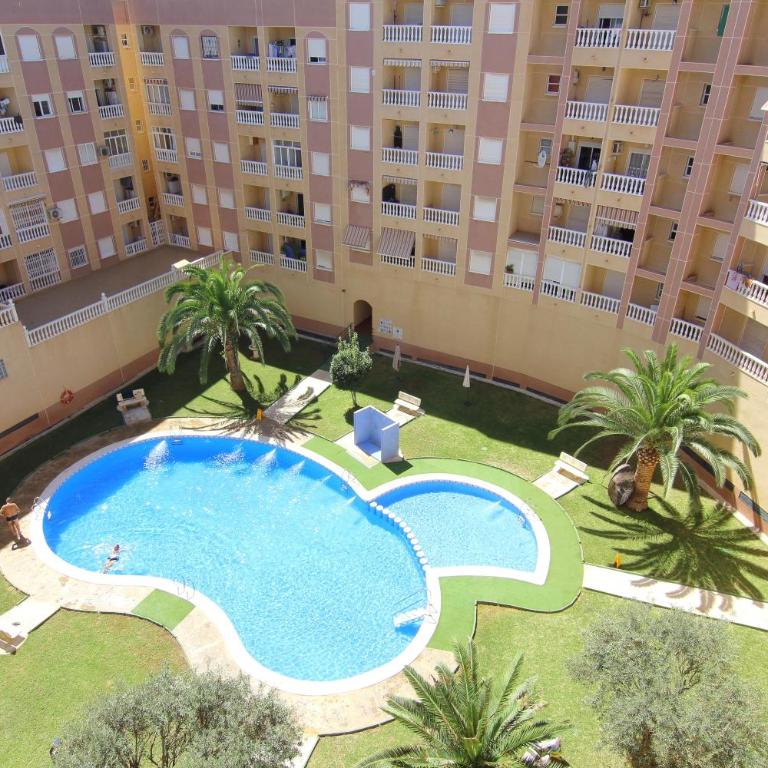 Apartamento con Piscina, Parque las Naciones, Torrevieja - Two-Bedroom Apartment - 25
