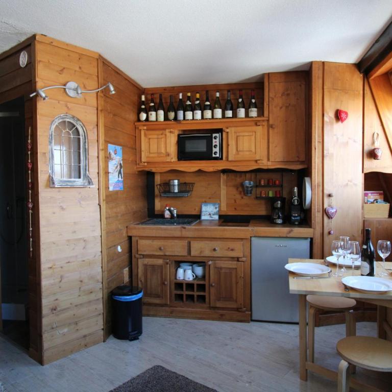 Studio cosy pour 4 pers, cheminée, Avoriaz village - FR-1-633-27 - Studio - 1
