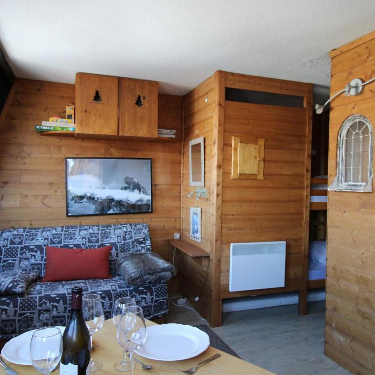 Studio cosy pour 4 pers, cheminée, Avoriaz village - FR-1-633-27 - Studio - 2